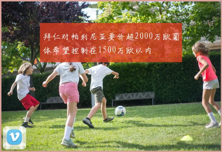 拜仁对帕利尼亚要价超2000万欧葡体希望控制在1500万欧以内